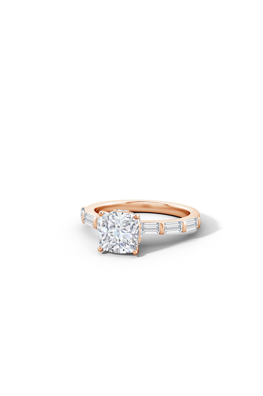 Natori Buy Orient Express Lab-Grown 14K Gold & Cushion Diamond Solitaire Ring in 14K Rose Gold Online