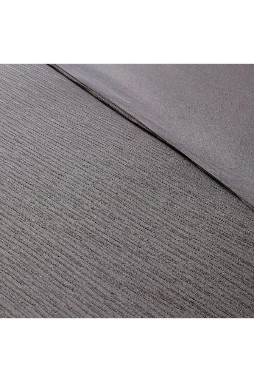 Natori Buy Hanae Gray Duvet Cover Set in Gray Online