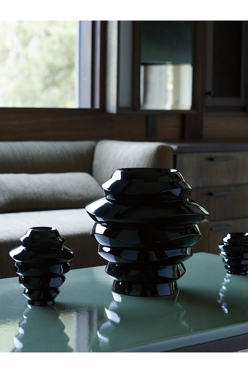 Natori Buy Manila Small Vase in Black Online
