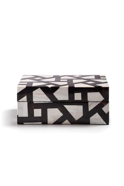 Natori Buy Mindoro Box in Black & White Online