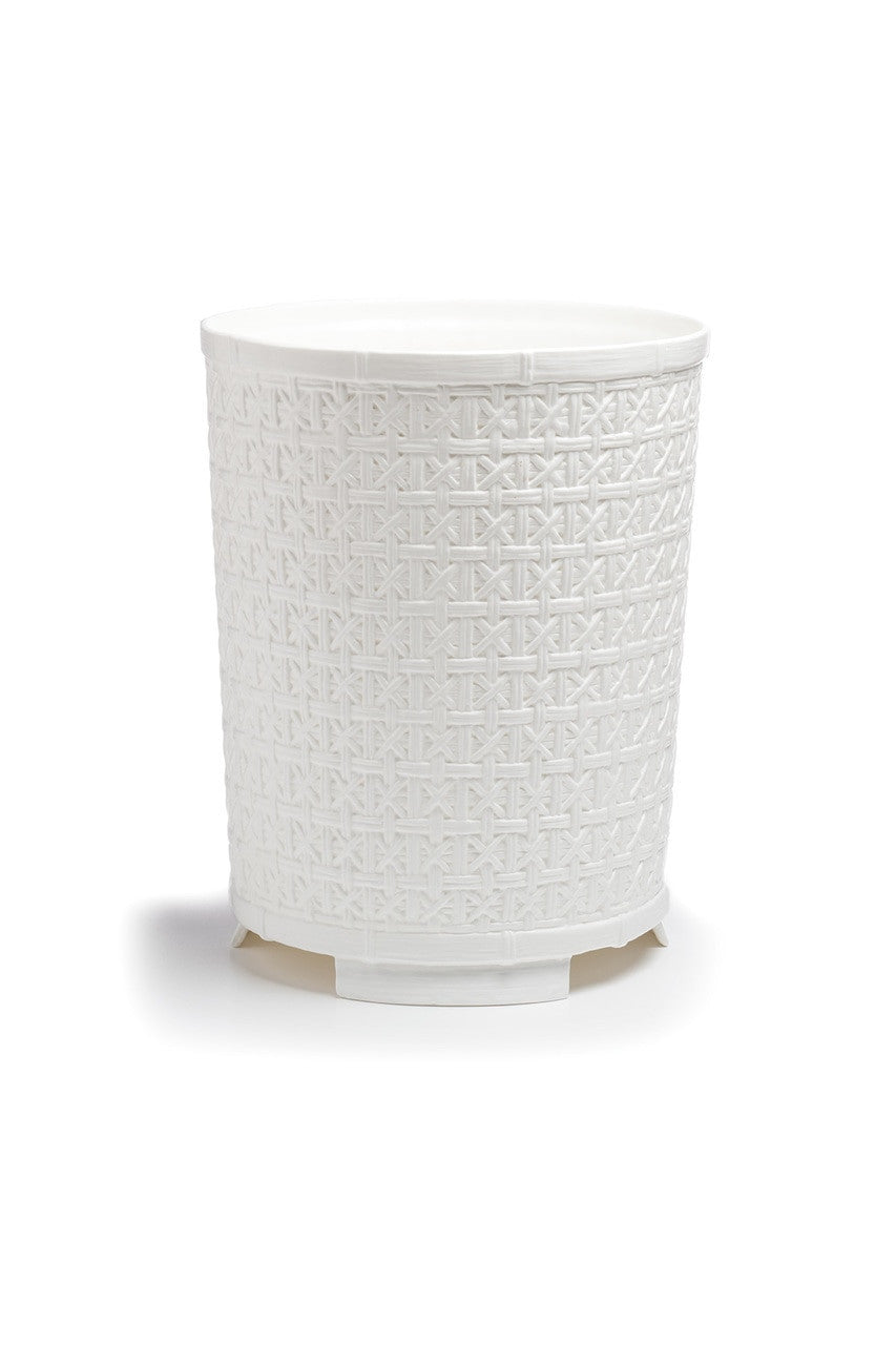 Natori Buy Cagayan Wastebasket in White Online