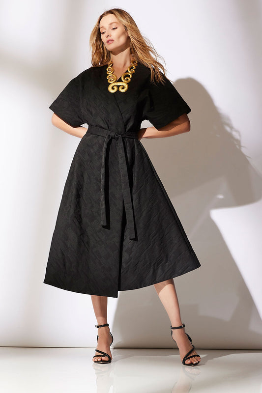Natori Buy Geo Texture Jacquard Kimono Wrap Dress online