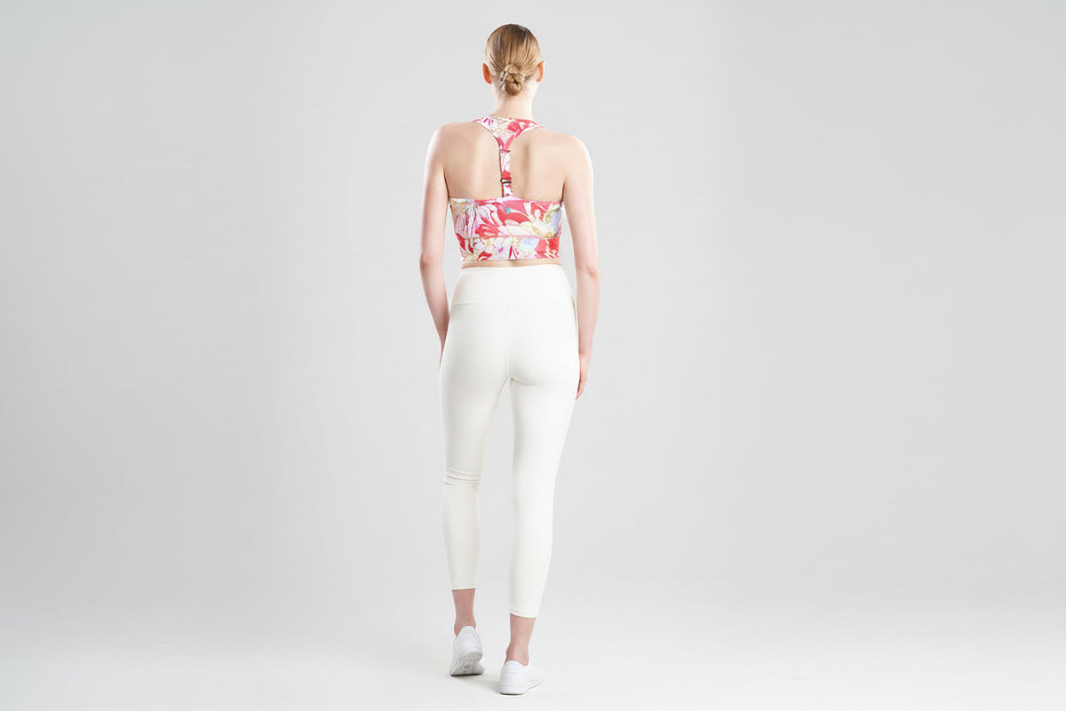 Natori Buy Solstice T-Back Crop Top in Pink Poppy Online